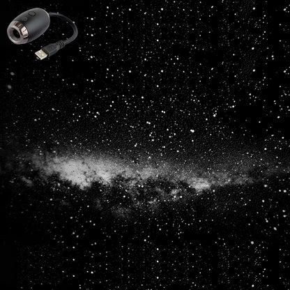 Galaxy Star Projector Light – USB Car & Room Ambient LED