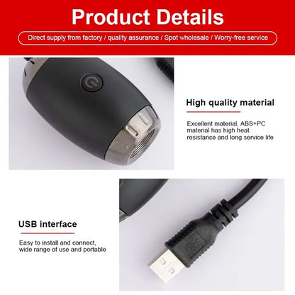 Galaxy Star Projector Light – USB Car & Room Ambient LED