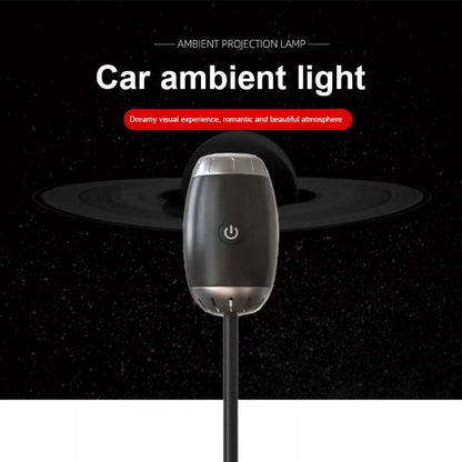 Galaxy Star Projector Light – USB Car & Room Ambient LED
